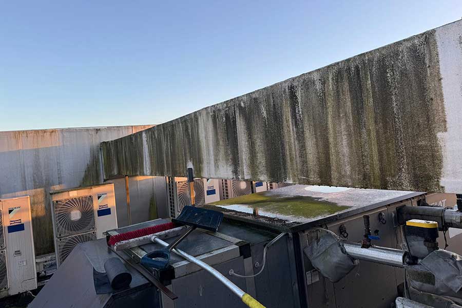 High Level Pressure Washing