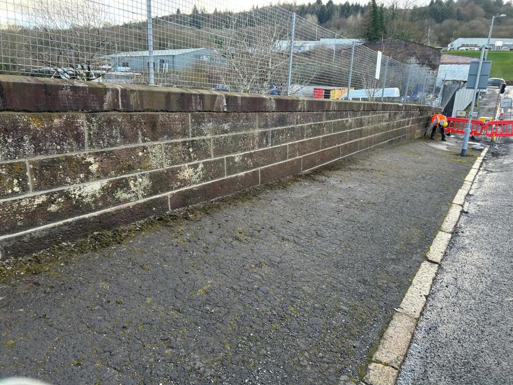 Greenock – Masonry Repairs to Historic Overbridge Main Photo
