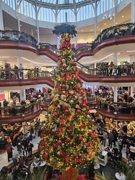 Princes Square, Glasgow – Christmas Decoration Installation 2025 Main Photo